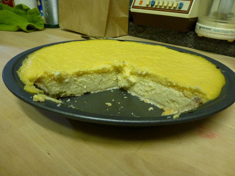 Mango-Pineapple Cheesecake