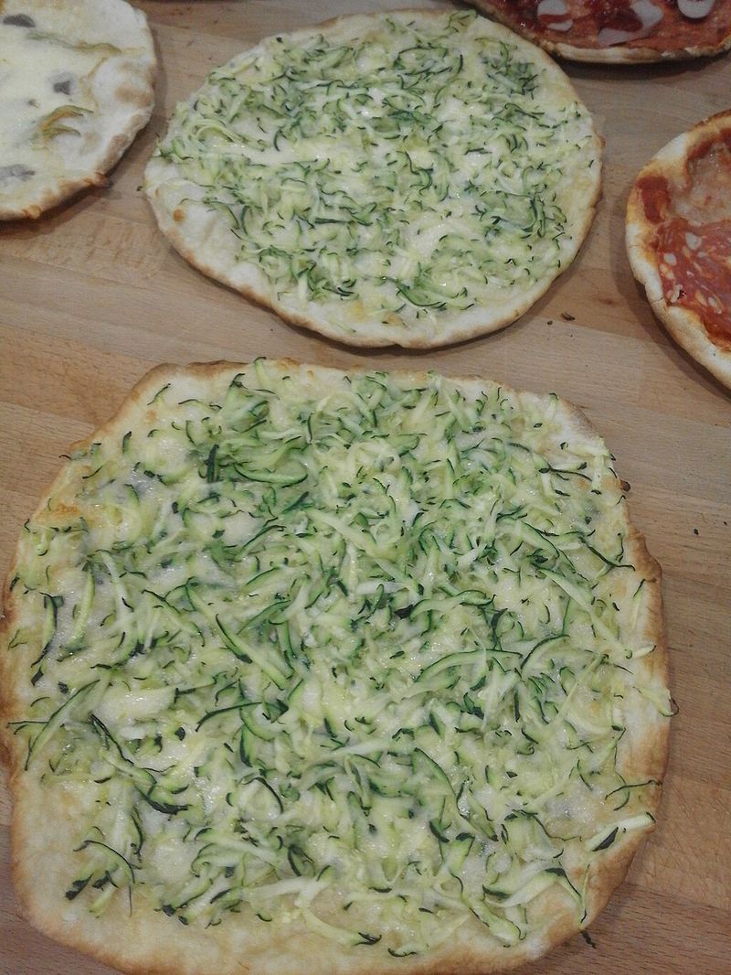 Zucchini Pizza
