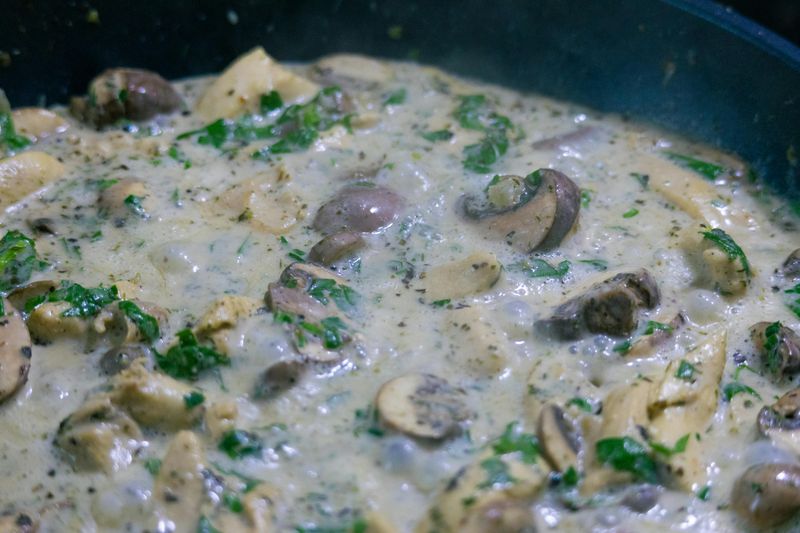Creating The Creamy Pan Sauce
