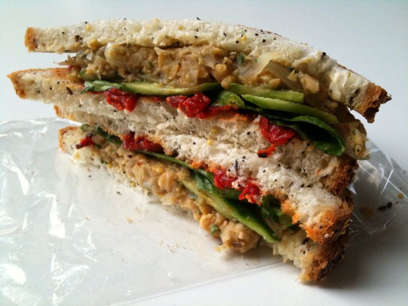 Chickpea Salad Sandwich