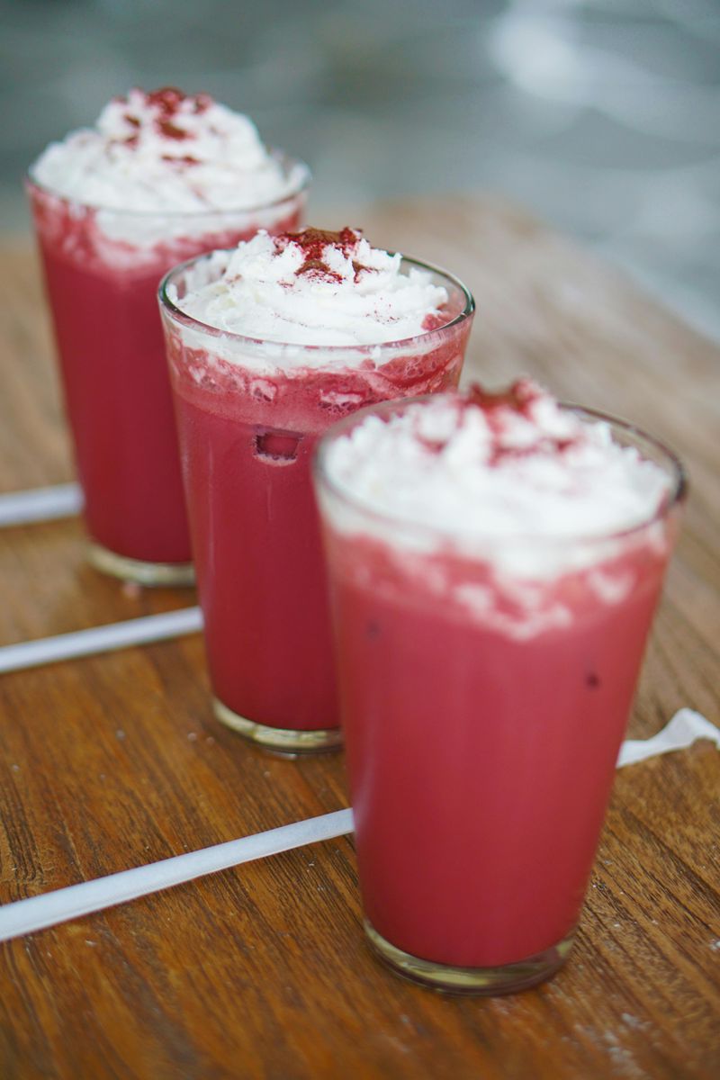 Dracula's Red Velvet Milkshake