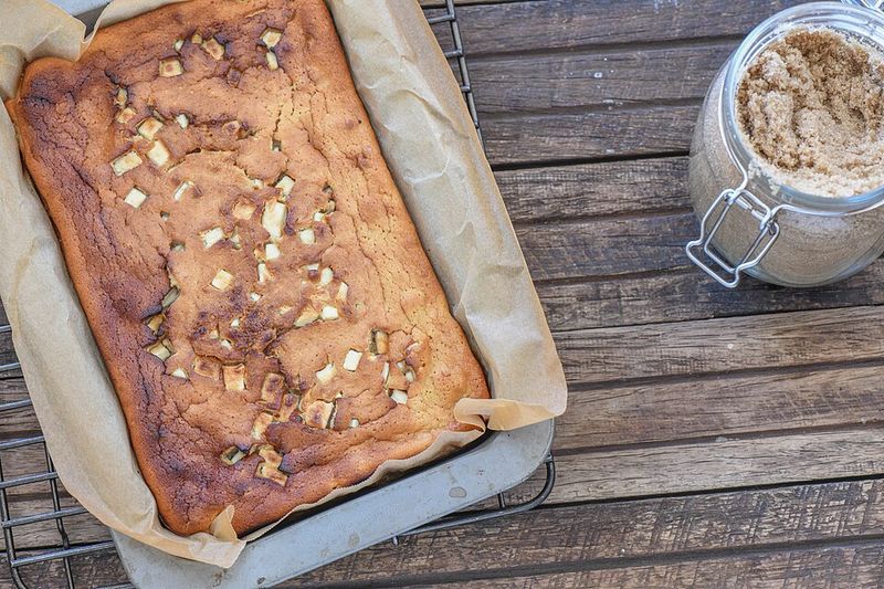 Pumpkin Blondies