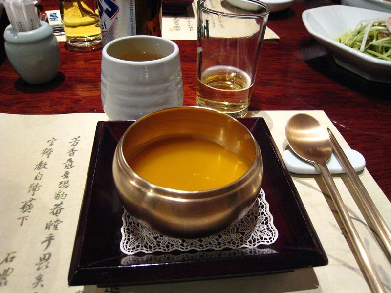 Korean Pumpkin Porridge (Hobakjuk)