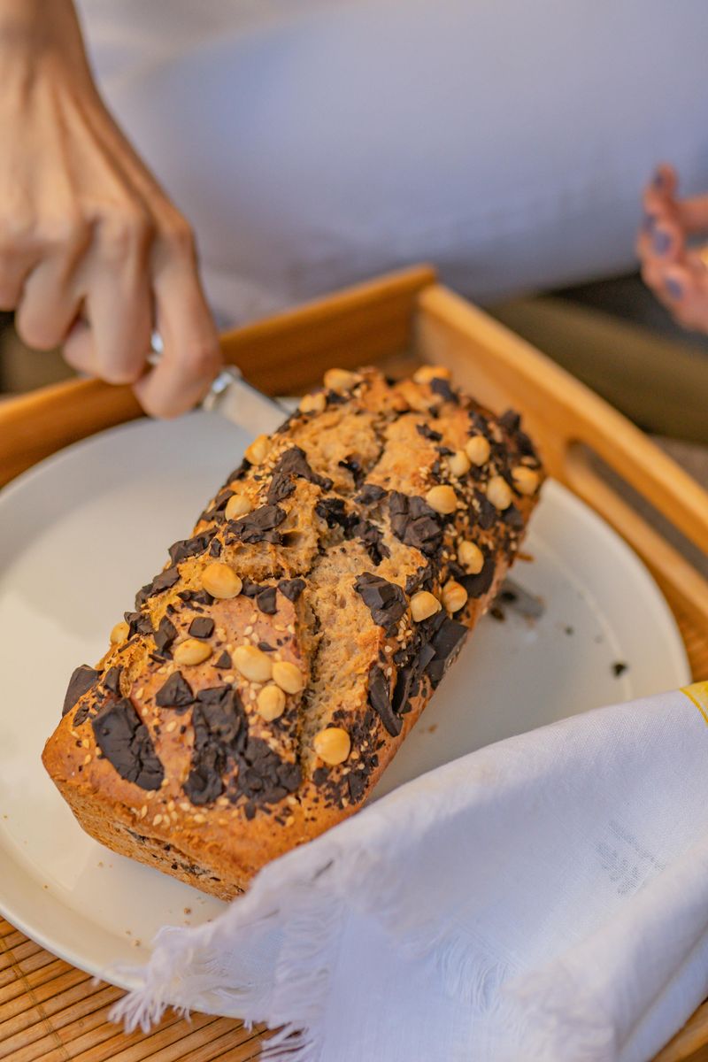 Chocolate Chip Peanut Butter Bread
