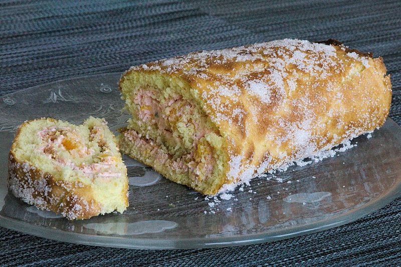 Pumpkin Roll Cake