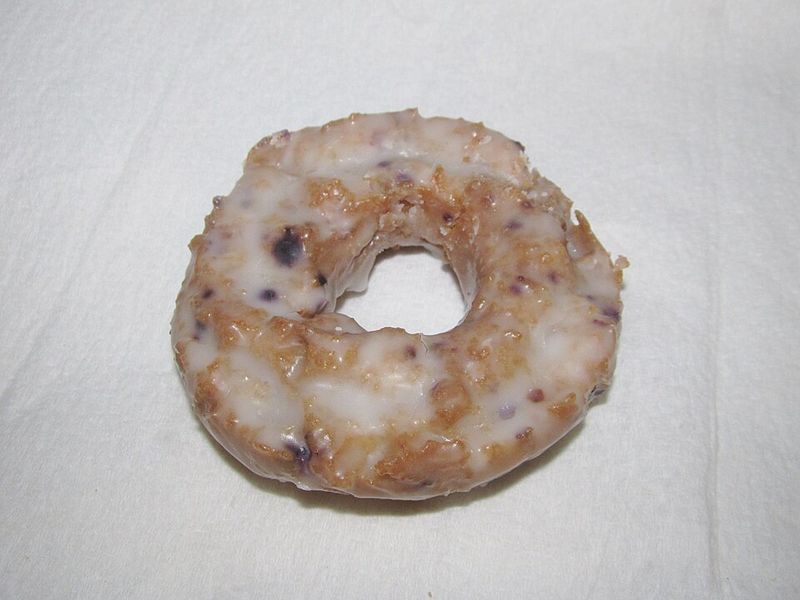 Blueberry Cake Donuts