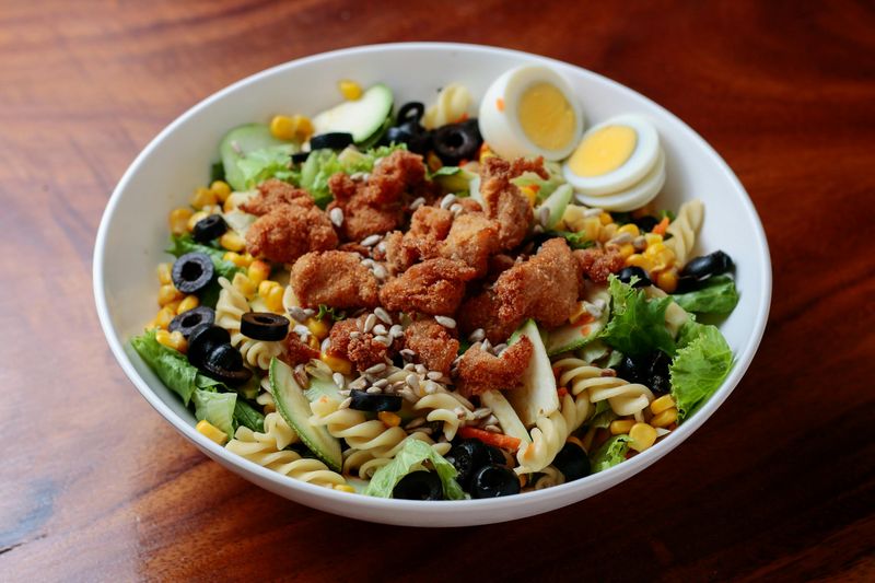 Cold Chicken Pasta Salad