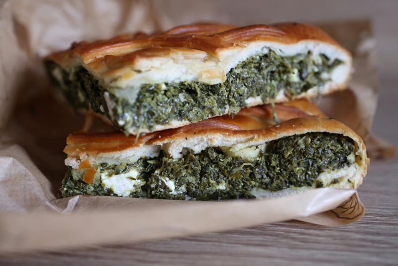 Zeljanica (Balkan Spinach-Cheese Pie)