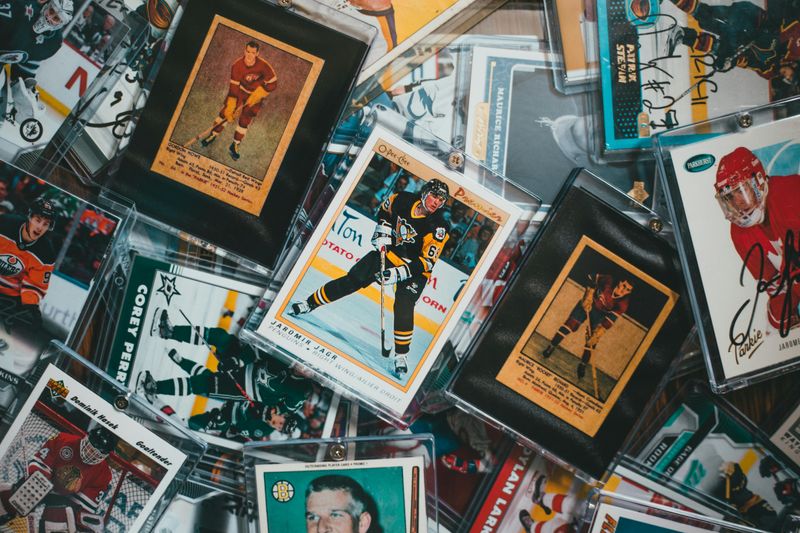 Trading Hockey Cards On The Playground