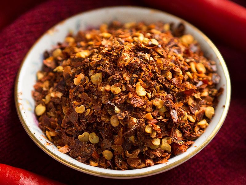 Sprinkle with Chili Flakes for Heat