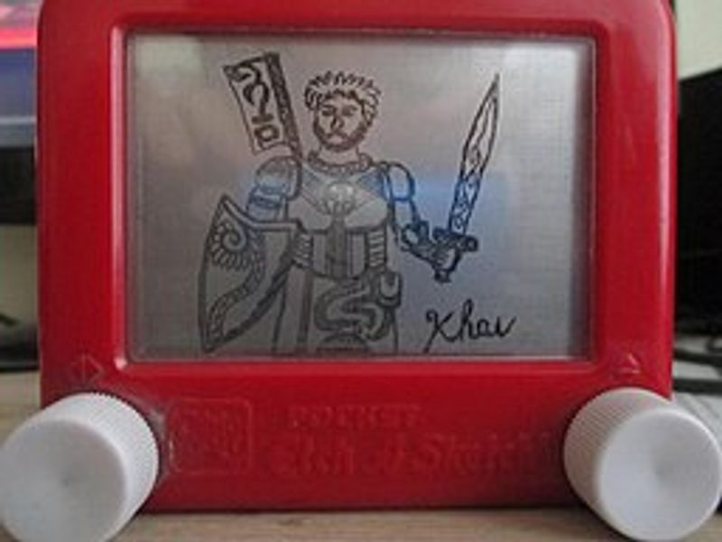 Etch A Sketch – The OG Drawing Tablet For Kids