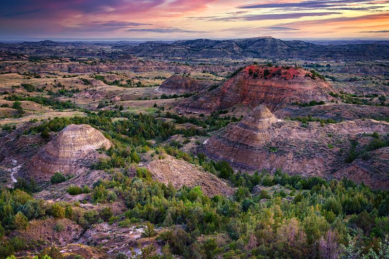 Painted Canyon Sunrise
