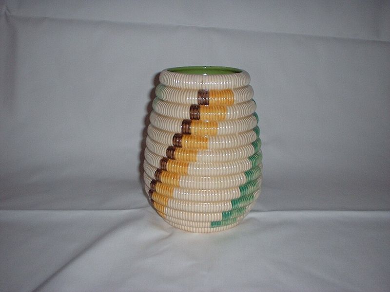 Art Nouveau Or Art Deco Vases By Moorcroft Or Clarice Cliff