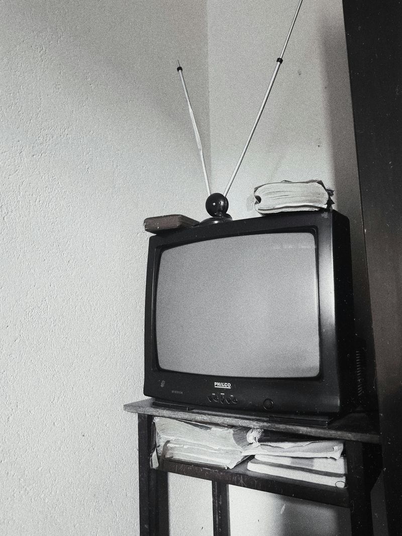 Rabbit Ears On Top Of Every Television Set