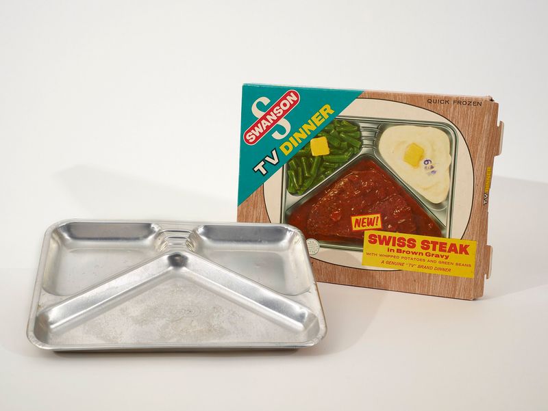 TV Dinners in Aluminum Trays