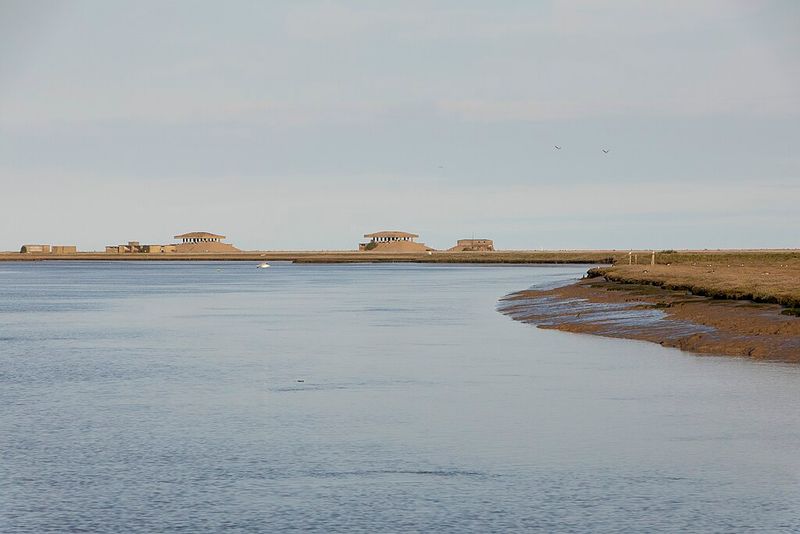 Orford Ness Pagodas, England