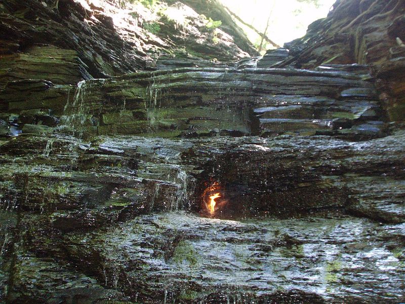 Eternal Flame Falls, New York