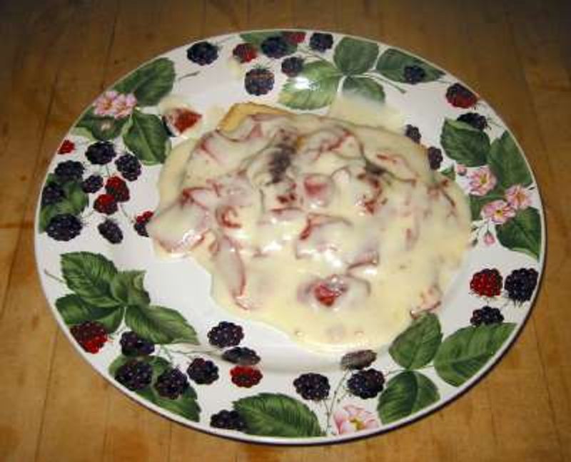 Creamed Chipped Beef On Toast