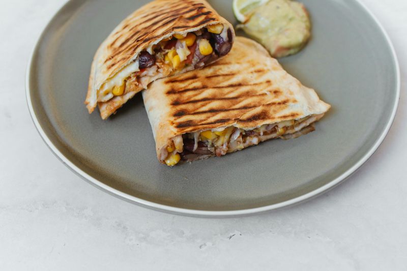 Cheesy Bean Quesadillas