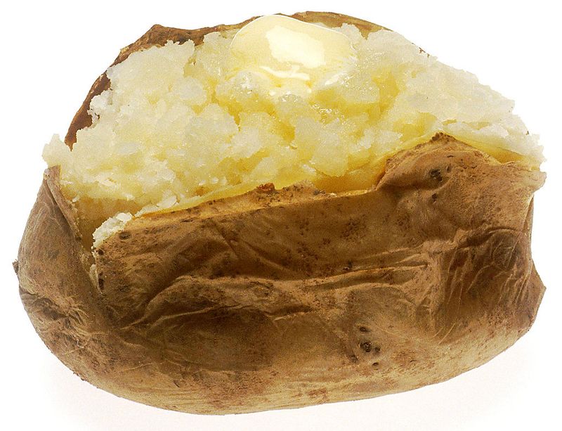 Plain Baked Potato