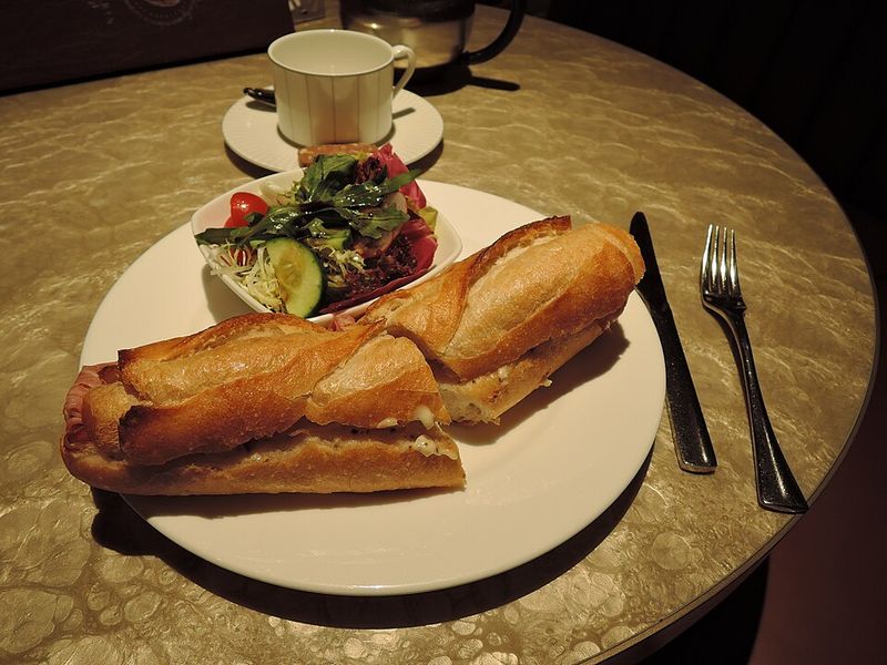 Ham and Swiss on Rye