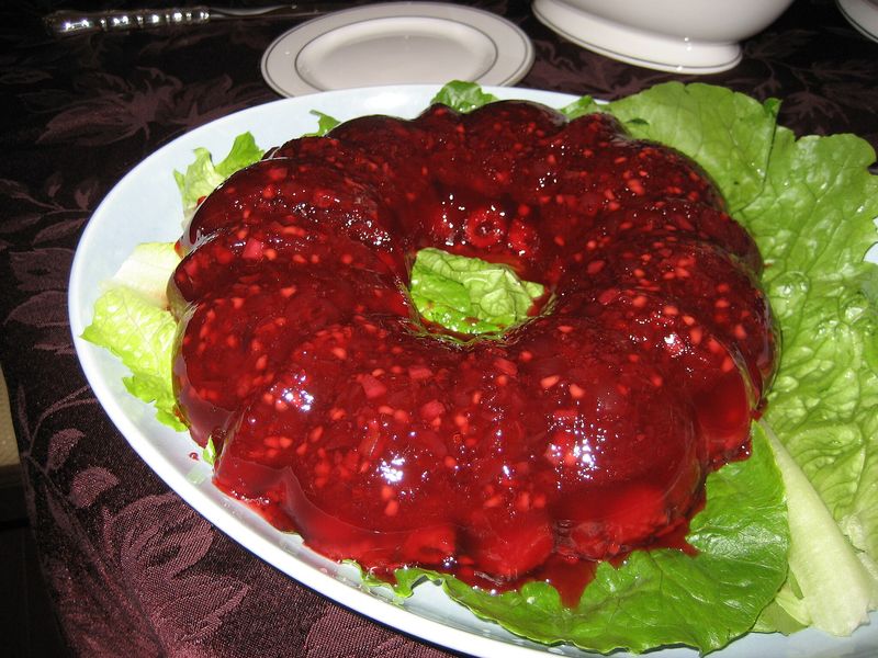 Cranberry Jell-O Salad Ring