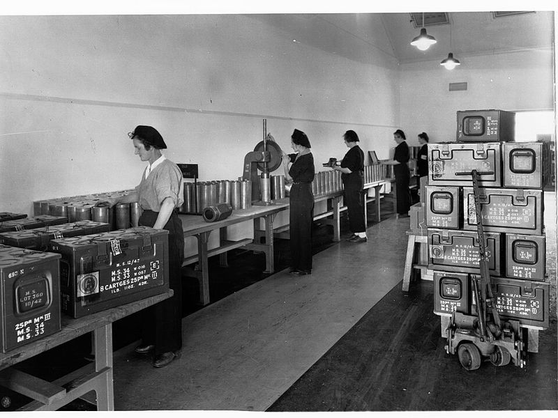 Women Working in World War II Factories