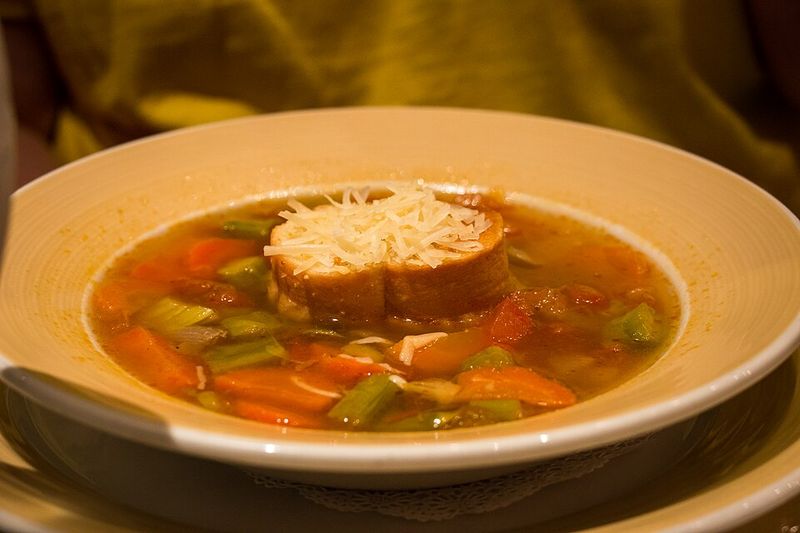 Roasted Vegetable Broth Soup