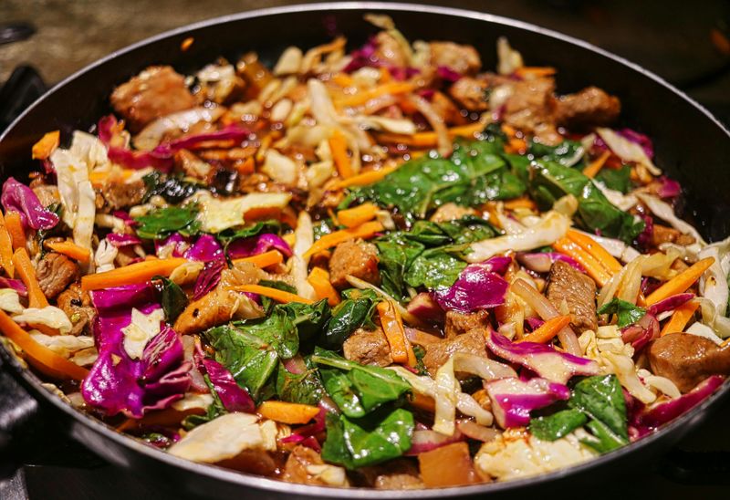 Beef and Cabbage Stir-Fry