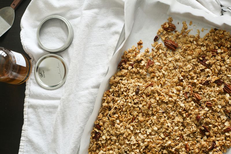 Maple Pecan Granola Clusters