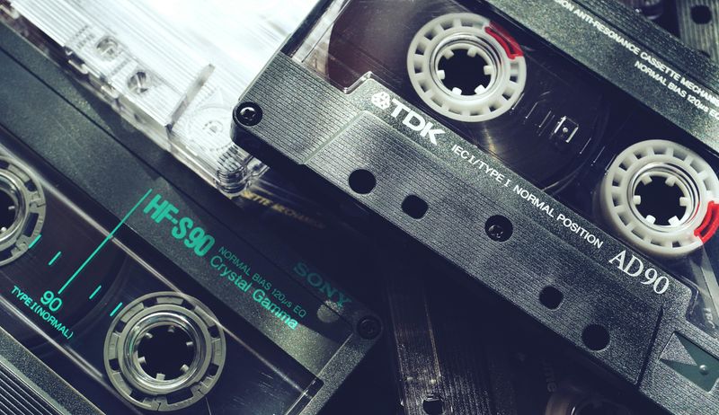 Cassette Tapes Held Your Music Collection