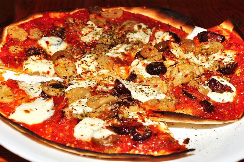 Tortilla Pizza Slices