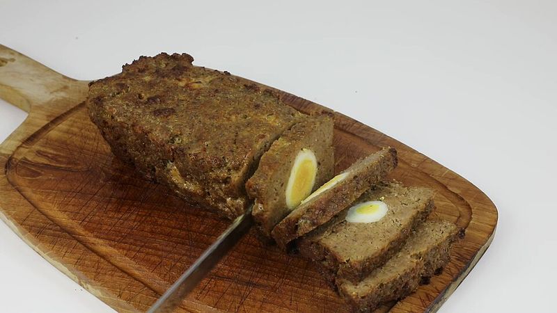 Meatloaf Molded in Loaf Pans