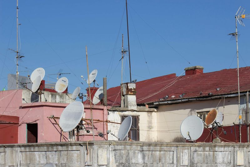 TV Antennas on the Roof