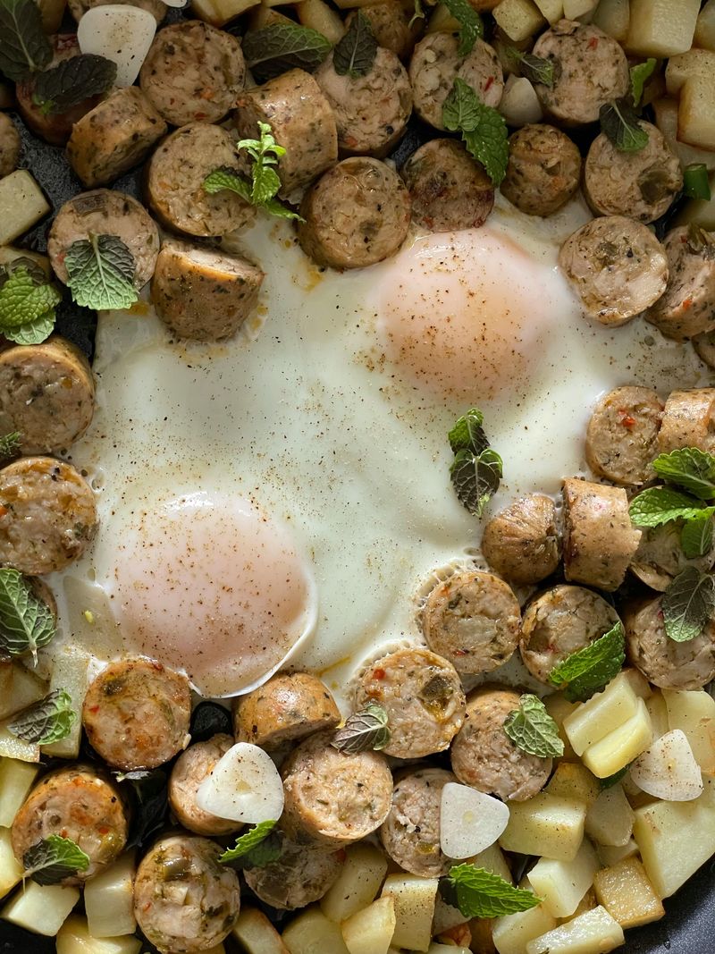 Smoked Sausage Skillet