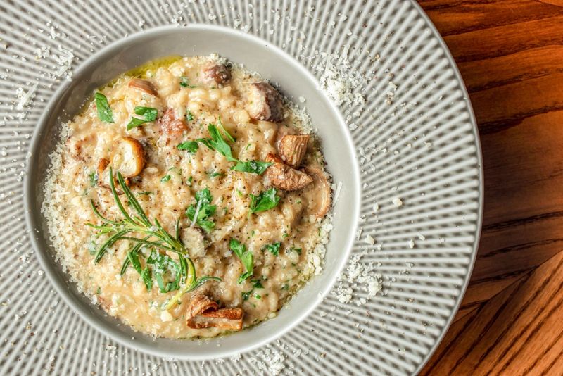 Creamy Mushroom Risotto