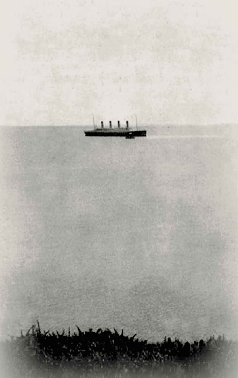The Titanic's Last Photo