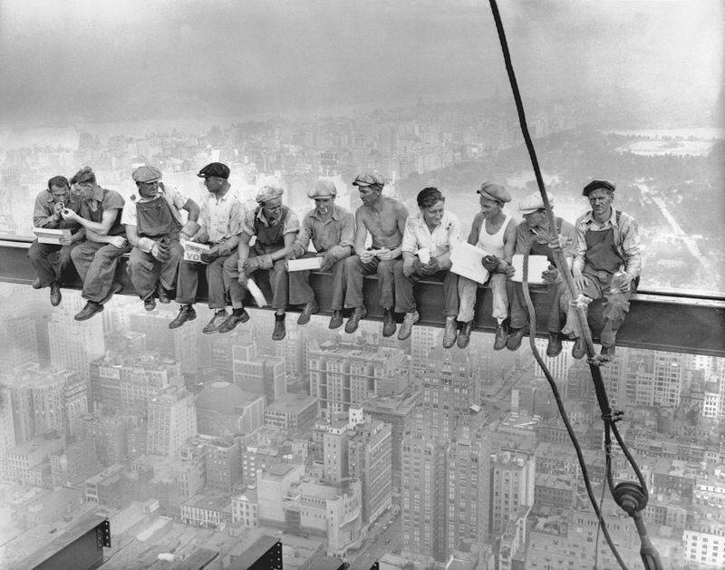 The Lunch Atop a Skyscraper
