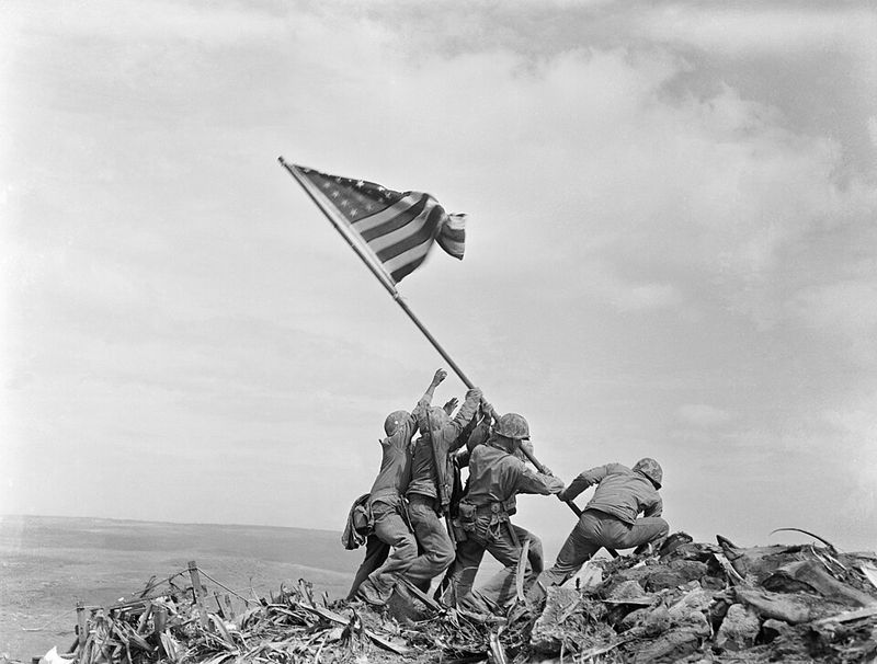 The Flag Raising at Iwo Jima