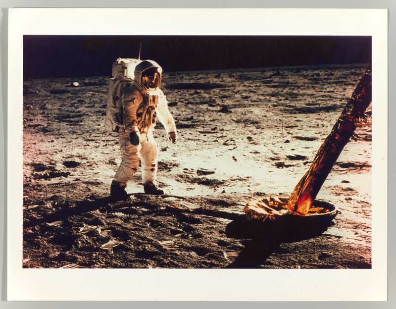 Buzz Aldrin on the Moon