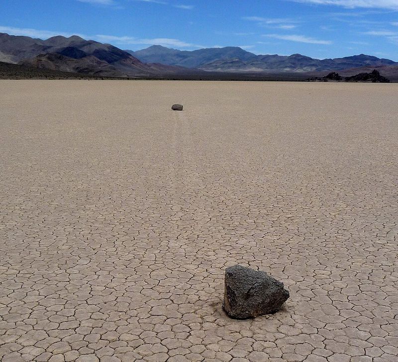 Sailing Stones, Death Valley