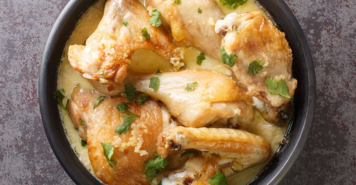This Creamy Mushroom Chicken Feels Like A Hug In Dinner Form