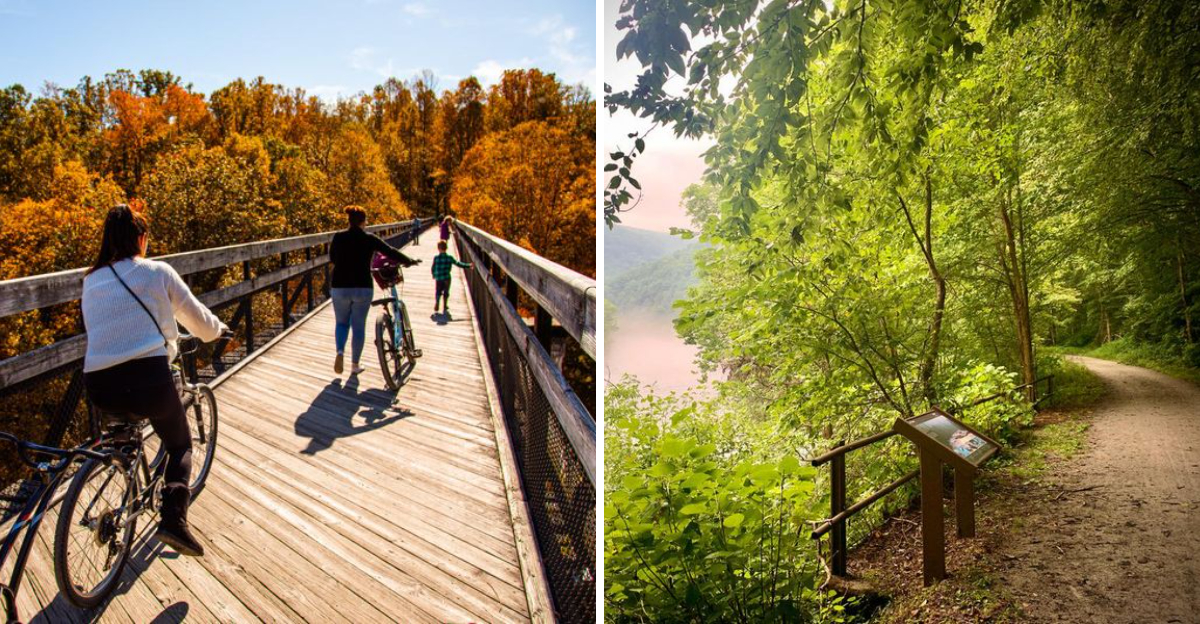 This Epic Hike From Maryland To Pennsylvania Winds Through Top State Parks, Historic Sites, And Appalachian Beauty