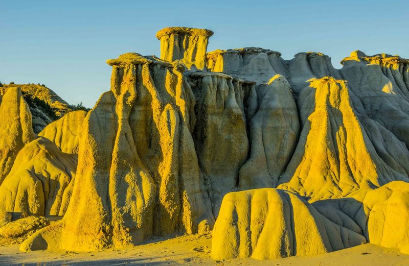Majestic Badlands Formations
