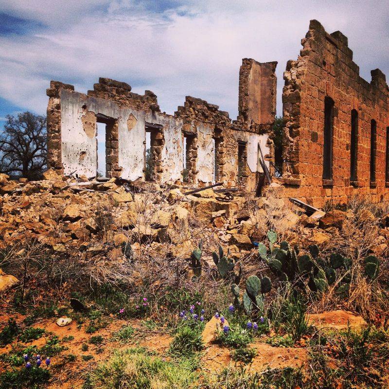 San Fernando Academy Ruins in Pontotoc