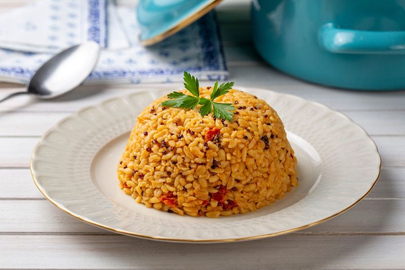 Greek-Inspired Quinoa Pilaf