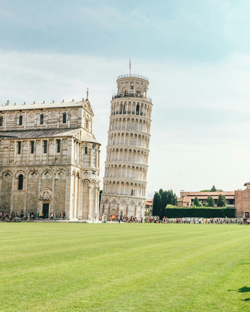 The Leaning Tower Of Pisa Never Stood Straight