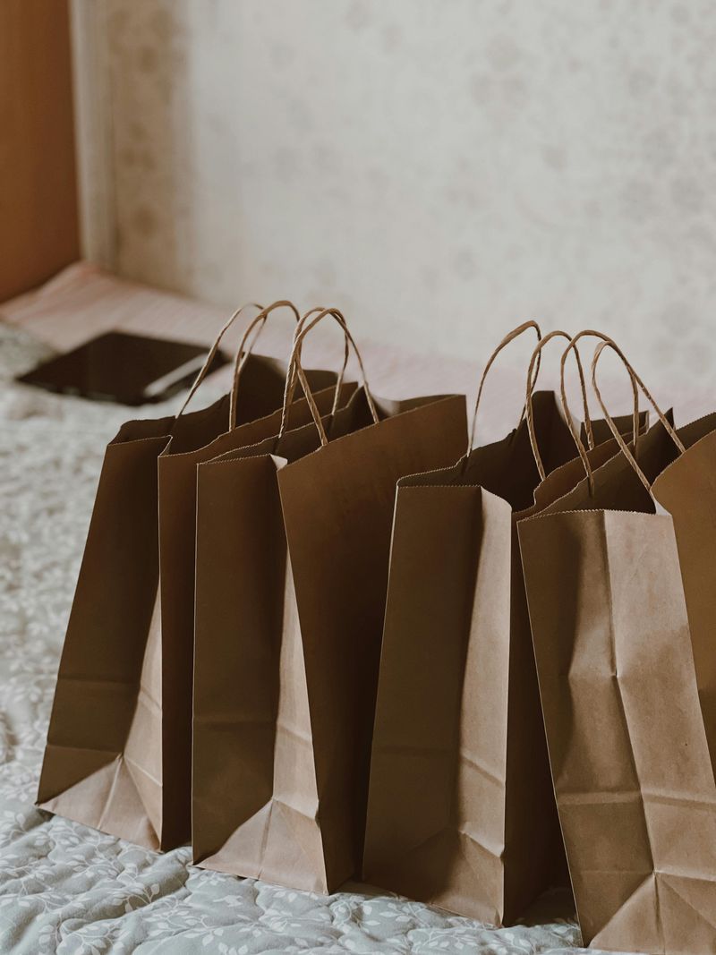 Grocery Shopping Meant Paper Bags