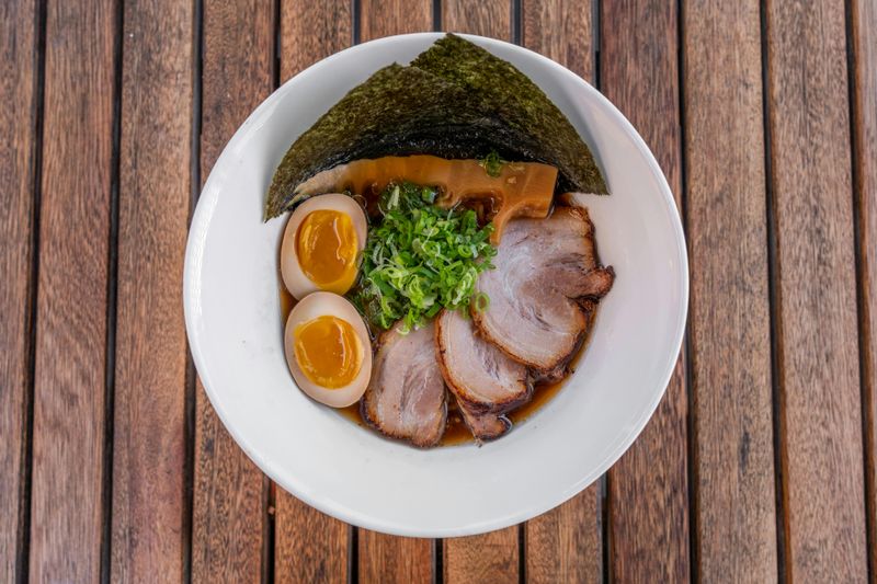 Miso Soup with Tofu and Seaweed