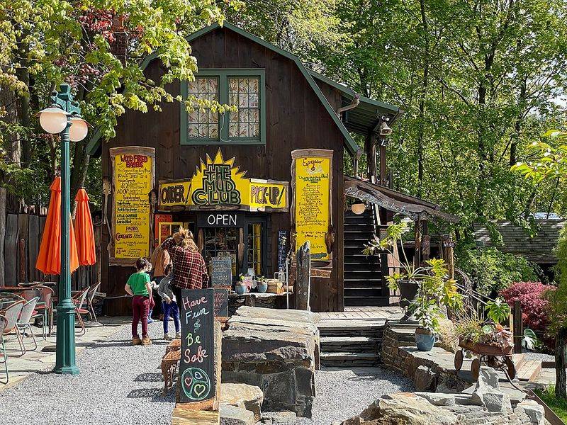 The Mud Club Café Storefront
